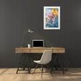 thumbnail image 3 of Love Grams 17x24 White Modern Wood Framed Museum Art Print Titled - Garden Dreams, 3 of 4