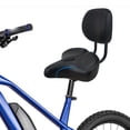 thumbnail image 2 of Saddle Seat Load Bearing Height Adjustable Comfortable Riding Wide Seats Blue, 2 of 8