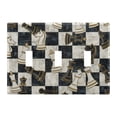 thumbnail image 2 of Dailycode Light Switch Plate Covers 2 Gang Wall Plate Plastics Outlet Covers for Kitchen Home Office Decor Chess Board and Pieces, 2 of 8