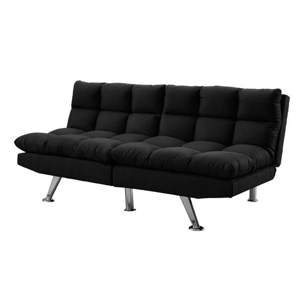 You can easily compare and choose from the 10 best walmart futon couches for you. pemberly row split back click clack futon in black micro suede
