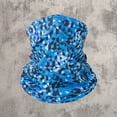 thumbnail image 6 of JoveMarine Summer UV Face Mask Sun Protection - Fishing Neck Gaiter Camouflage Breathable Dustproof for Biking Running Camping Lightweight Bandana Men Face Protection,Royal Blue, 6 of 6