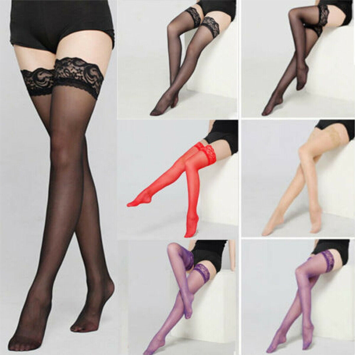 Baby Girl Over The Knee Hold Up Stockings Socks Thigh High With Bows Dress FA 
