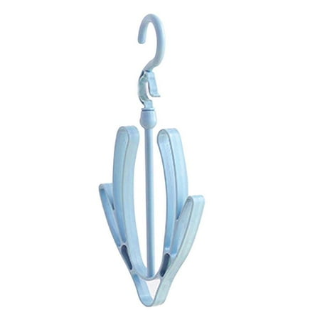 

Ksruee Shoes Drying Hanger Portable Multi-function Shoes Drying Hanger Clothing Hook Windproof Rotatable Balcony Scarf Necktie Shoe for Home Storage Organize security