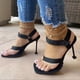 thumbnail image 1 of Sandalias de verano para mujer, chanclas informales para mujer, sandalias romanas finas de tacón alto Wmkox8yii  nm9939, 1 of 4