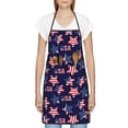 thumbnail image 3 of Sikiie American Stars Aprons for Kitchen Cooking Aprons, Chef Apron for Men Women Chef, 3 of 7