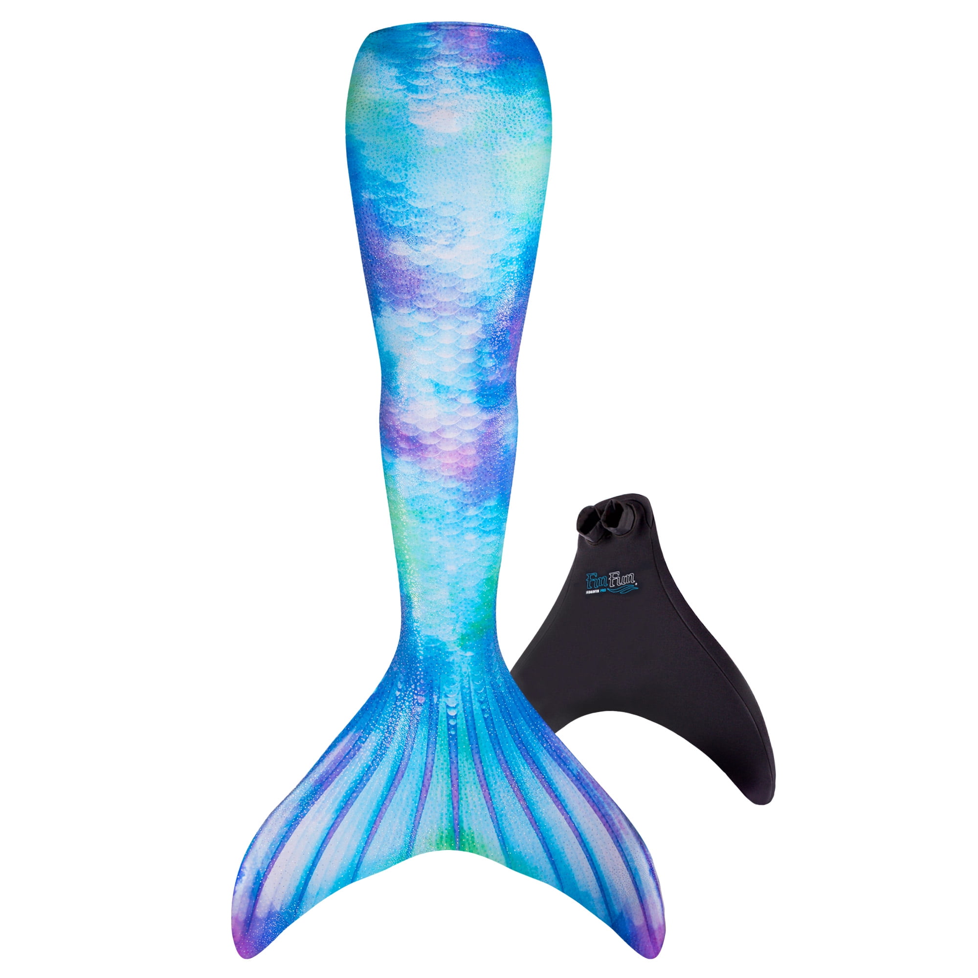 Kids Girls & Adults No Monofin for Swimming Fin Fun Reinforced Limited Edition Mermaid Tails 
