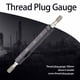 thumbnail image 4 of Thread Plug, Strong Durable Bearing Steel 0.5 To 7.8oz Gage Thread Plug Gauge Reliable Practical For Internal Thread Size Measurement ANGGREK 12345678, 4 of 7