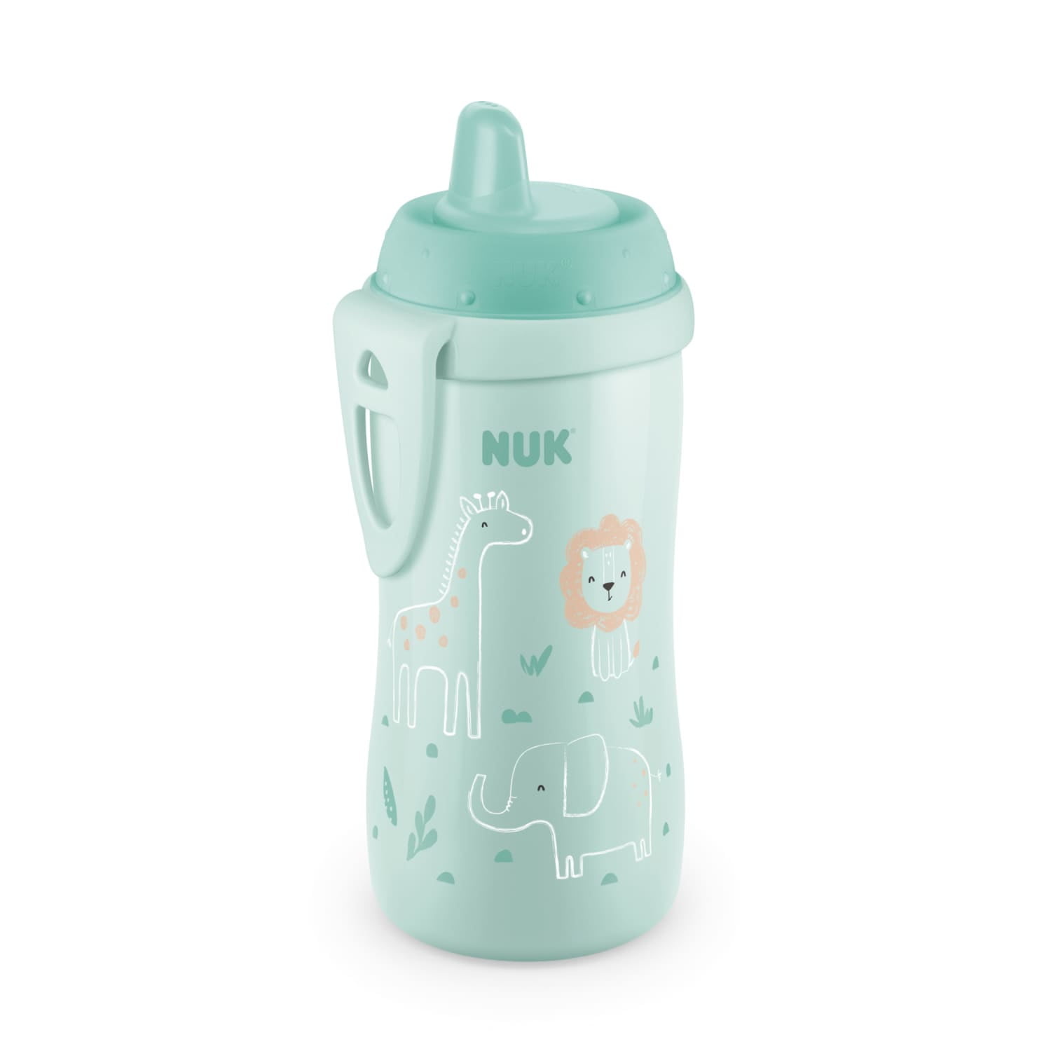 NUK First Essentials Fun Grips Hard Spout 12+ Months - 10 Oz  2 Months 2 Pack 10 Oz 300 Ml