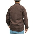 thumbnail image 3 of hotojiny Men's Corduroy Shirts Casual Long Sleeve Button down Shacket Jackets Vintage Loose Fall Tops Coat with Pocket, 3 of 4
