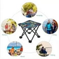 thumbnail image 5 of QHUDLV Folding Chair, Outdoor Portable Stool, Small Chair for Camping Barbecue Fis, 5 of 9