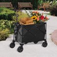 thumbnail image 5 of Terracemaster Collapsible Wagon Cart with Wheels Foldable - Folding Utility Heavy Duty Wagons Carts for Grocery Sports Garden Shopping Camping Wheelbarrows, 5 of 5