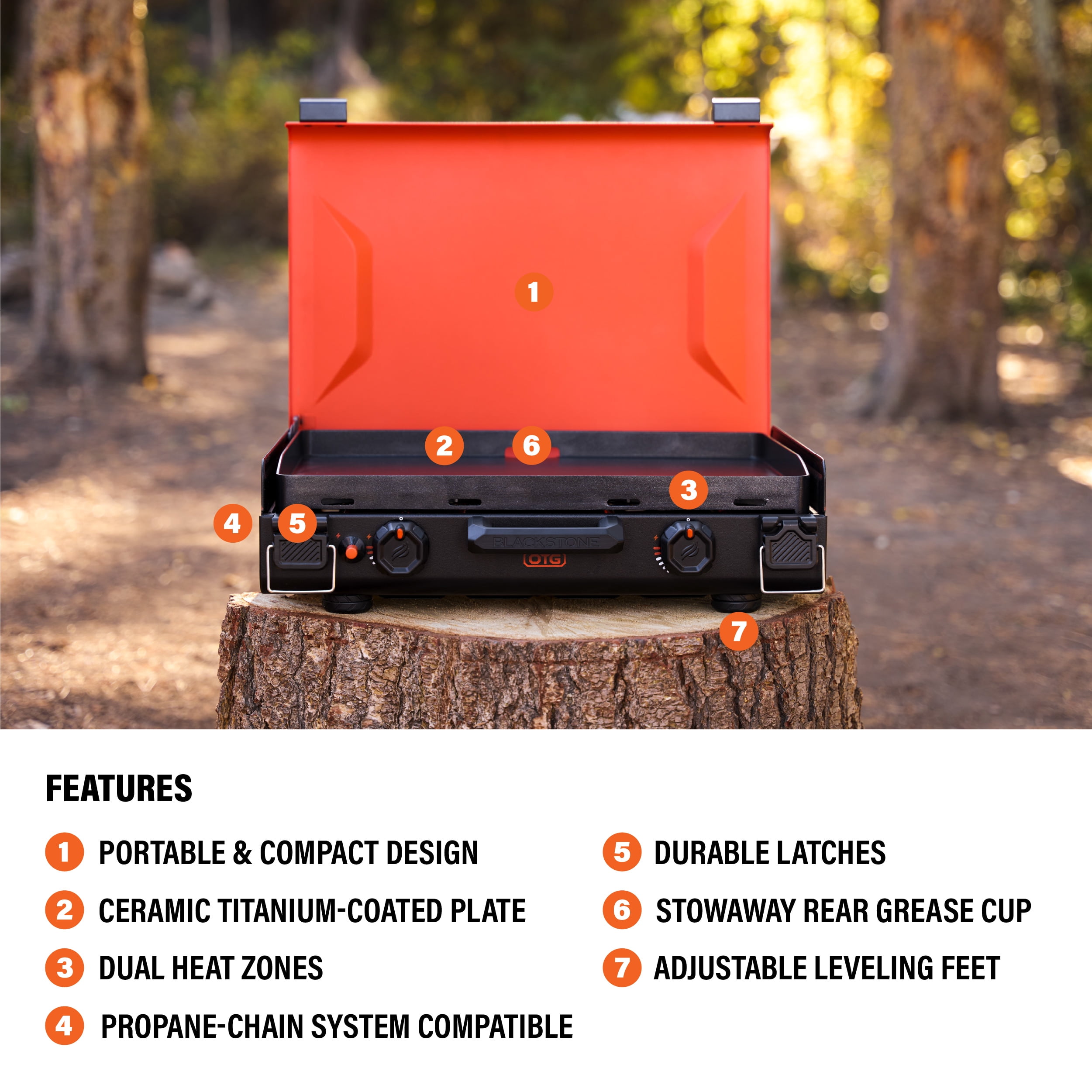 Blackstone 20" x 14" Camping Griddle