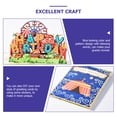 thumbnail image 4 of Shisuyan Children's Cards Birthday Greeting Card Multi-colored Special Paper 1Pcs 7.9x5.9in, 4 of 8
