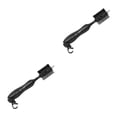 thumbnail image 3 of QualitChoice Brosse de Nettoyage Double Face pour Club de Golf, Outil Réutilisable d'Entretien des Taches avec Rainure, Accessoires d'Entraînement Extérieurs, Noir, Ensemble de 2, 3 of 6