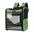thumbnail image 3 of Mochila transportadora para pájaros Fernando Jaula de viaje para mascotas verde, 3 of 8