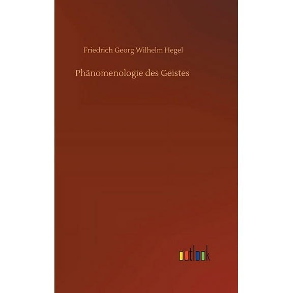 Phänomenologie des Geistes (Hardcover)