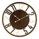 thumbnail image 1 of Reloj de pared colgante, regalo de recuerdo, silencioso, artesanía, decoración del hogar, reloj silencioso para cocina, granja, oficina, dormitorio Oro marrón, 1 of 8