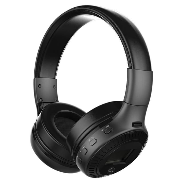 Auriculares Bluetooth Auriculares estéreo inalámbricos Auriculares con micrófono Ranura para tarjeta Micro-SD Radio FM para ZEALOT B19 seitruly DZ2916-01B
