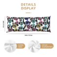 thumbnail image 2 of KLL Ultra Soft Microfiber Body Pillow Cover/Pillowcases 20"x54" with Hidden Zipper Closure-Panda And Glasses, 2 of 5