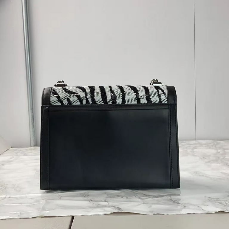 Michael kors whitney bag black and white sale