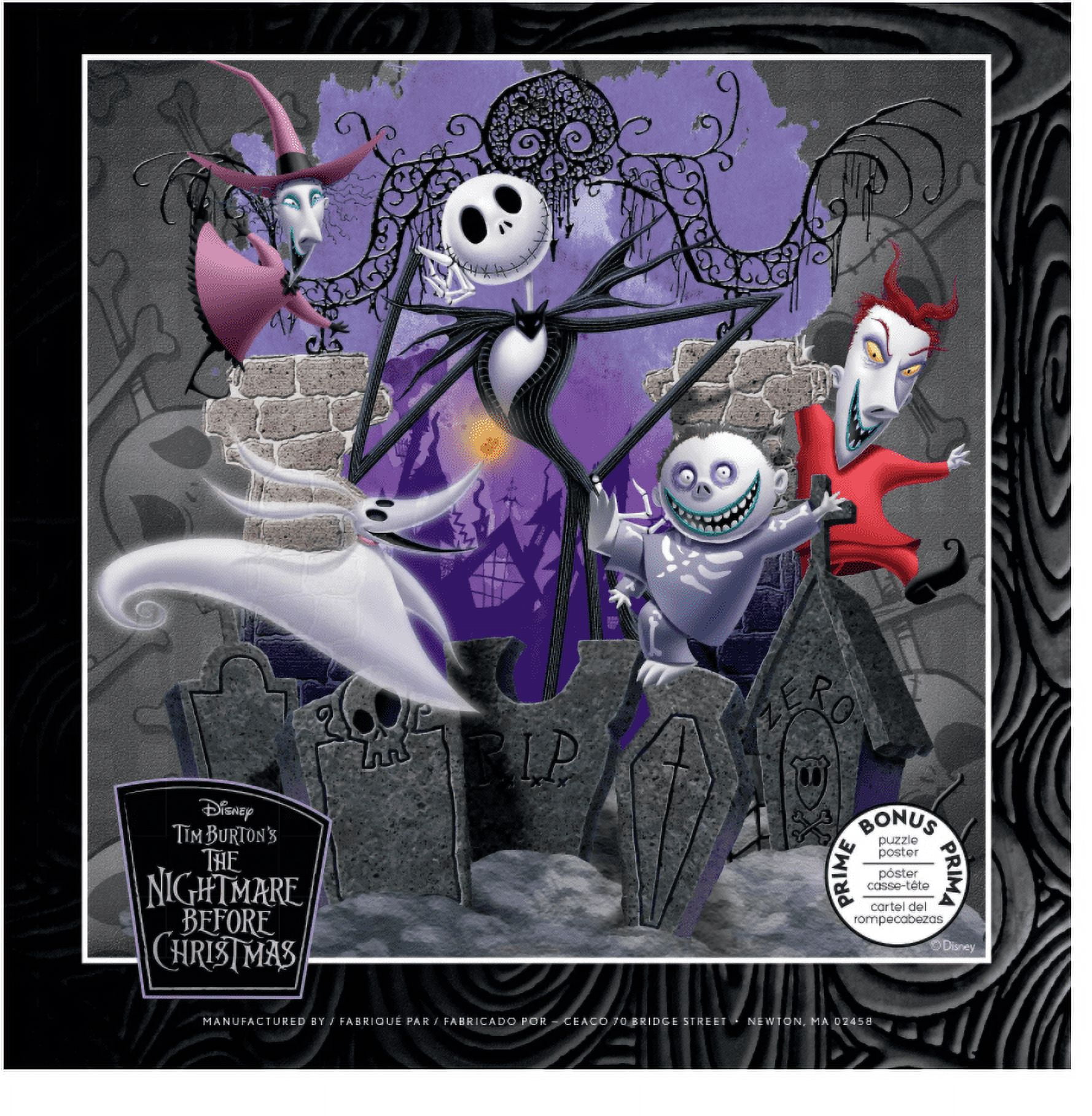 Ceaco - Christmas - Nightmare Before Christmas - Antics - 300 Piece Oversized Jigsaw Puzzle
