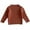 Khaki, variant on Fancifize Kids Crew Neck Sweater Long Sleeve Ribbed Knit Pullover Top Soft Slim Fit Causal Outfits for Girls Boys