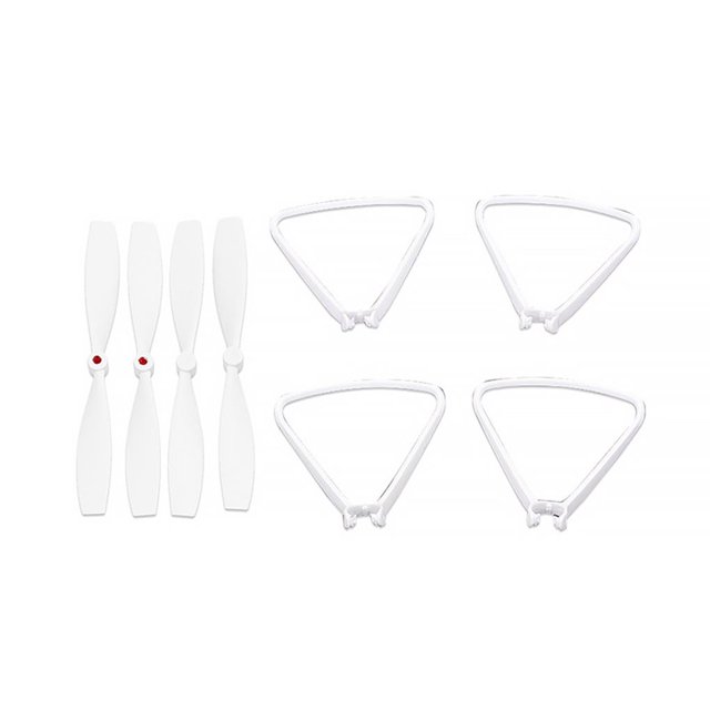 Sidaley 4 piezas de palas de hélice de con 4 piezas de protectores de hélice piezas de repuesto de protectores de para MiTu Teléfono y Comunicación