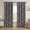 Grey, variant on Feather Room Darkening Curtains 2 Panels Set - Thermal Insulated Drapes with Grommet Top for Bedroom