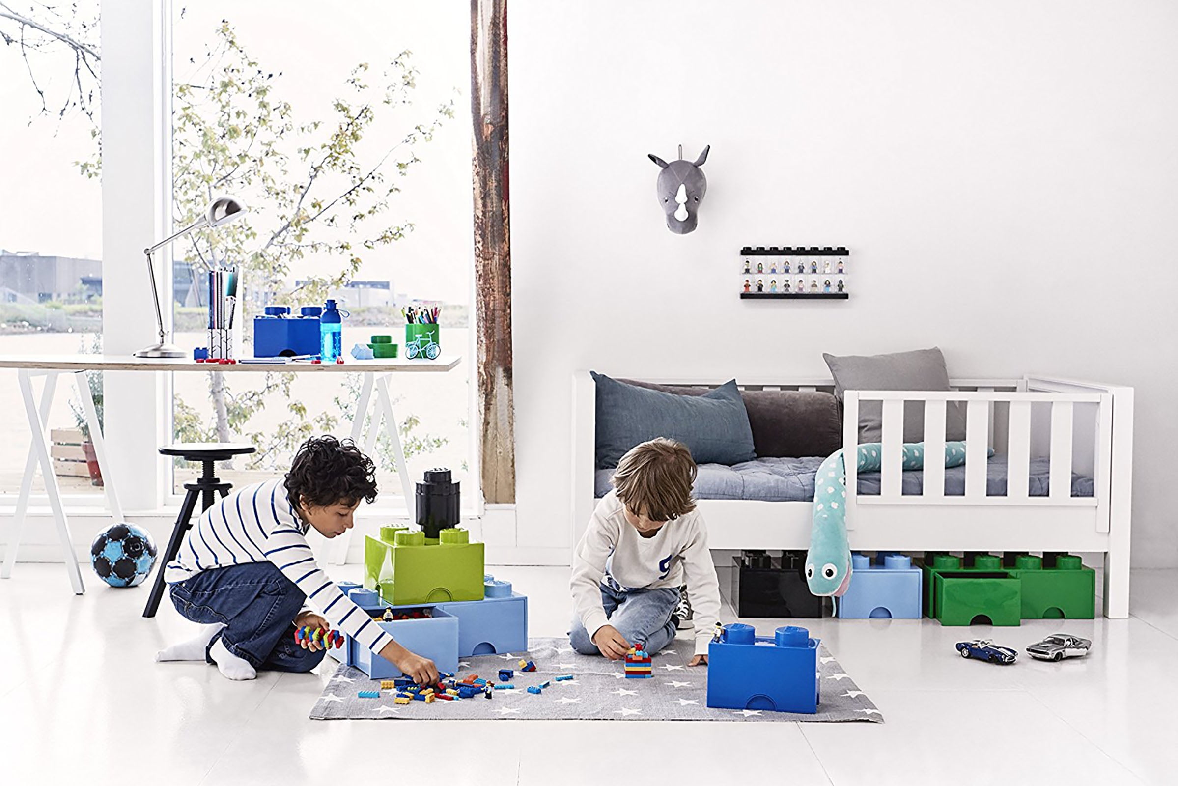 LEGO Storage Brick Drawer 4, Dark Green