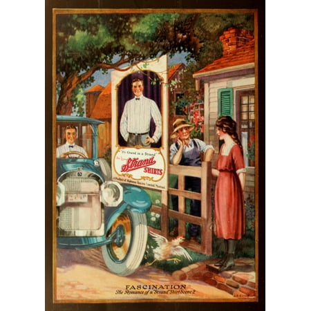 Menswear Review 1922 Strand Shirts Fascination Canvas Art - Unknown (18 x 24) Menswear Review 1922 Strand Shirts Fascination Canvas Art - Unknown (18 x 24)