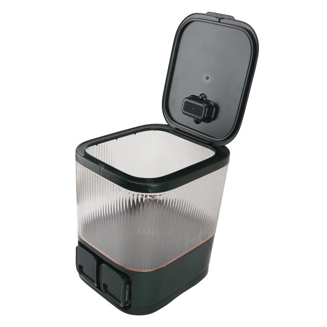 Large Capacity Rice Storage Container, Moisture Prevention, Airtight Plastic Flour Holder Dispenser Bin for for Home Kitchen Pantry