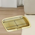 thumbnail image 6 of FITYLE Dog Toilet Training Tray Grids Toilet Pet Litter Tray, Dog Litter Pan, Keep Paws Floors Clean Practical Pet Supplies Dog Potty Tray, 6 of 10
