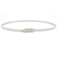 thumbnail image 1 of Guardurnaity Cinturones de mujer Accesorio de ropa elástica Cadena de cinturón para decoración Cinturones Plata, 1 of 6