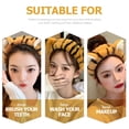 thumbnail image 3 of OUNONA 2-Pack Cute Tiger Plush Hairbands Elastic Stretch Headbands for Face Wash Spa and Daily Use, 3 of 7