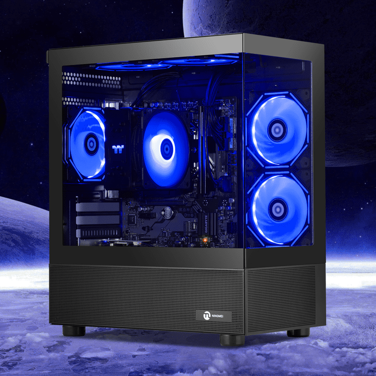 Ningmei Gaming Desktop, AMD Ryzen 7 5700G, 16GB RAM, 1TB SSD, WiFi