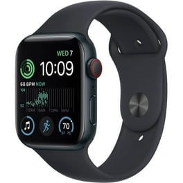 Apple Watch Series 6 GPS + Cellular, 44mm Space Gray Aluminum Case with  Black Sport Band - Regular