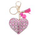 thumbnail image 1 of Colgante de estrella de mar/corazón/flor/perro con diamantes de imitación suaves para bolso o llavero, 1 of 7