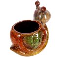 thumbnail image 1 of unbranded 1Ud Maceta Caracol De Resina Para Suculentas Con Decorativo Para Jardín Y, 1 of 6