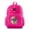 Pink, variant on - PD Moreno's Dog & Rabbit - Cute School Travel Backpack