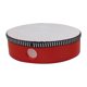 thumbnail image 4 of Pandereta de tambor de mano, juguete de percusión para niños, tambor con marco de madera, tambor de mano de madera para adultos actividad bailando 7 pulgadas rojo Hugo Pandereta, 4 of 10