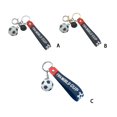 thumbnail image 4 of Cute Soccer Ball Keychain For Boys And Girls, Perfect Bag Charm And Key Accessory For Sports Fans - Jxlgv, 4 of 5