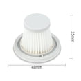 thumbnail image 3 of Fanttik Replacement Filters, 4 Pack, for V8 Mate and V10 Mate Cordless Car Vacuum Cleaner Accessories, 3 of 10