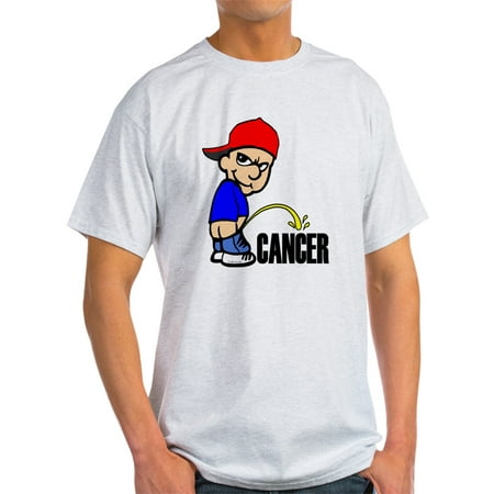 CafePress - Piss On Cancer - Light T-Shirt - CP (Best Natural Cancer Fighters)