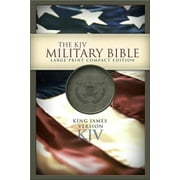 HOLMAN BIBLE STAFF Military Bible-KJV-Large Print Compact (Large Print) (Hardcover)