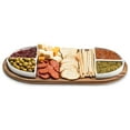 thumbnail image 2 of Charcuterie/Serving Tray w/ 4 triangular ceramic bowls, 2 of 2