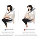 thumbnail image 3 of Ajustador de cinturón de seguridad para mujeres embarazadas para el embarazo, especial para embarazadas que conducen con el vientre abarrido, 3 of 4