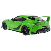 2023 Toyota GR Supra StreetFighter Green 1/18 Die Cast Model Car by Solido