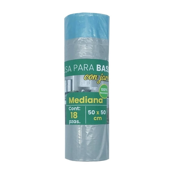 Bolsas para Basura Lider Clean con Jareta Mediana 18 Piezas
