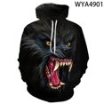 thumbnail image 5 of Sudadera con capucha de moda para hombre, estampado de lobo animal, jersey estampado en 3D, tendencia urbana, hip hop, otoño, manga larga, ropa de gran tamaño para hombre, 5 of 5