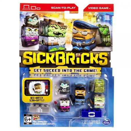 Sick Bricks - Sick Team - 5 Character Pack - City vs